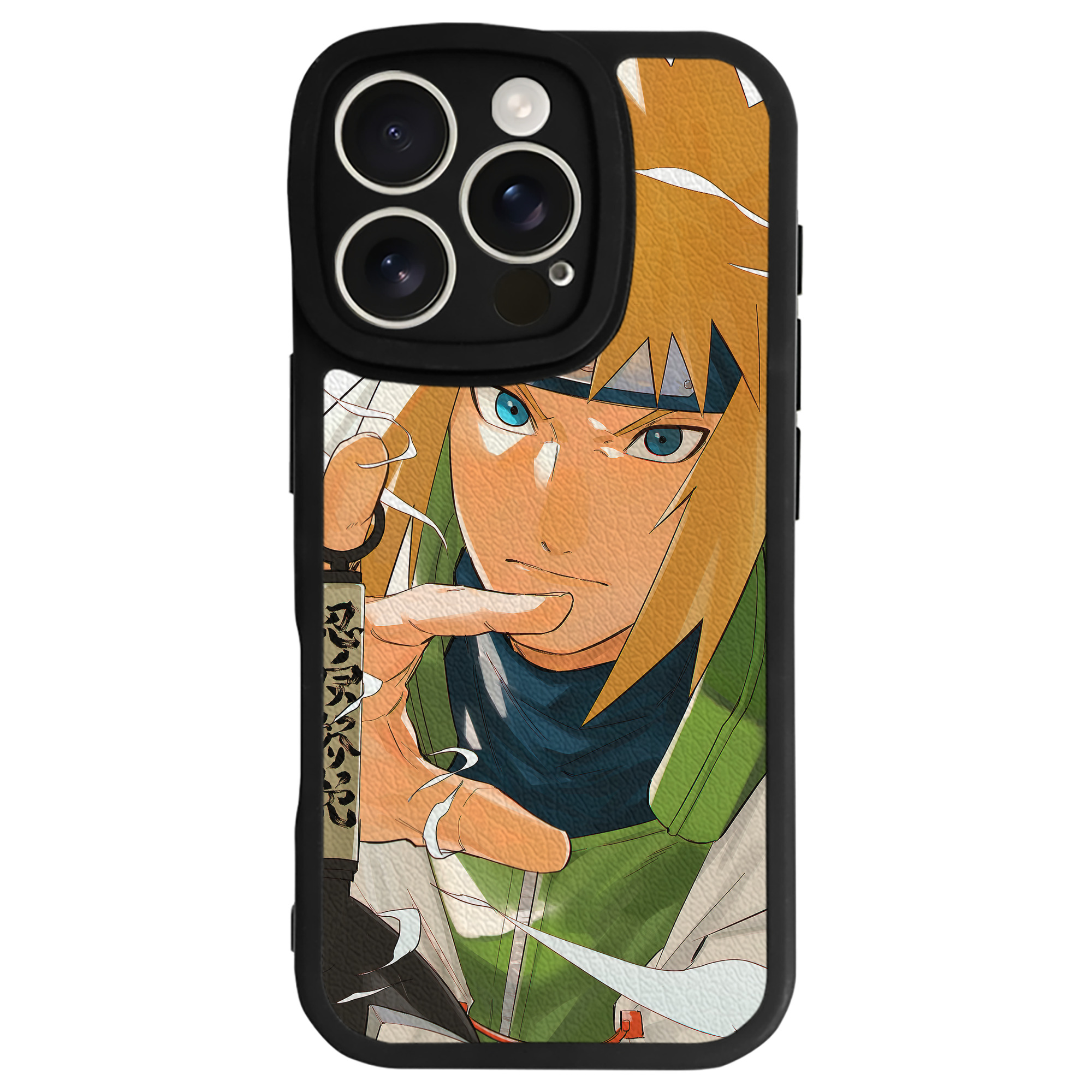 （画像用） NARUTO -ナルト- NARUTO -ナルト- 疾風伝 【iPhone 16シリーズ対応】シリコンスマホケース（レザー調） 材質：シリコン